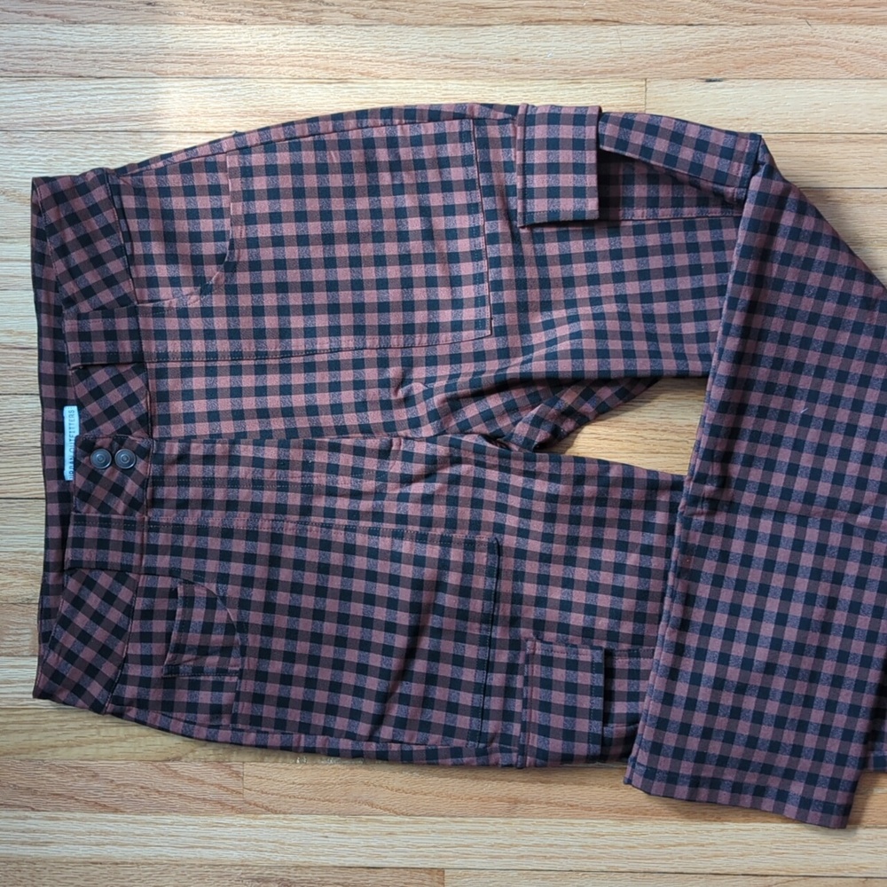 Urban Outfitters Checkered Tapered Pants - Picture 4 of 7